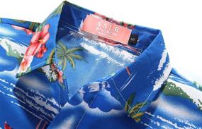 img 2 attached to 🌺 Stylish Flamingos Hawaiian Girls' Clothing - Fashionable Tops, Tees & Blouses