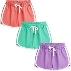 img 4 attached to Running Athletic Toddler Workout Fashion Apparel & Accessories Baby Girls and Clothing