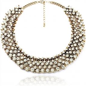 img 4 attached to Gorgeous Rhinestone Necklace Inspired By Princess Kate Middleton'S Style