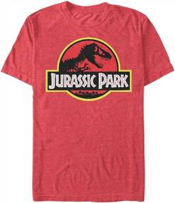 img 2 attached to Jurassic Park T Shirt Black 🦖 Medium Men's Clothing: Trendy T-Shirts & Tanks