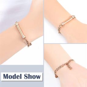 img 1 attached to Stainless Steel Cremation Bracelet For Ashes Urn Jewelry Memorial Keepsake Bangle Urn Holder