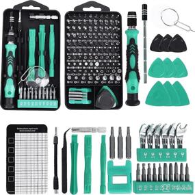 img 4 attached to 138 in 1 Locimirv Precision Screwdriver Set - Premium Electronics Magnetic Small Screwdriver Kit with Case for Computer Repair, PC, Cellphone, Game Console, Watch, Eyeglasses