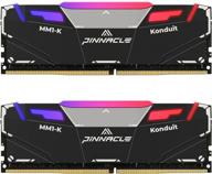 upgrade your gaming pc with timetec pinnacle konduit rgb 32gb kit - high-performance ddr4 3200mhz memory module compatible with both amd and intel desktops logo