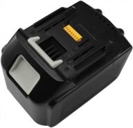 4.5ah 18v lithium-ion cordless battery replacement for makita bl1845 lxt400 bl1830 bl1840 194205-3 logo