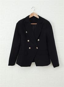 img 1 attached to 👩 Office Jacket Blazers for Women by Sidefeel - Women's Clothing for Professional Suiting & Blazers