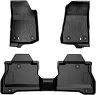 🚗 joytutus floor mats for gladiator 2020-2022 | tpe all weather protection floor mats | front & rear floor liners | custom fit for 2020-2022 gladiator jt 4 door 82215626ab логотип