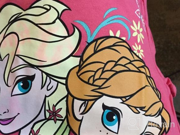 img 1 attached to 🎿 Disney Frozen T-Shirts for Girls - Set of 3 review by Luis Jacob