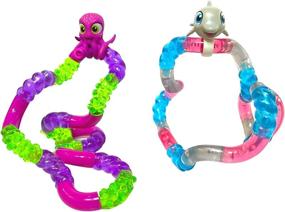 img 1 attached to Tangle Pets Aquatic Series Collection: Fun Sea Creature Fidget Toys for Boys and Girls