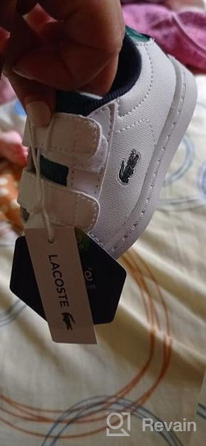 img 1 attached to 👟 Lacoste Carnaby Sneakers: Unisex Toddler Boys' Shoes for Sneakers - Stylish and Comfortable Footwear review by Sin Gabriel