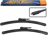 🚗 aero avenger premium all-season beam windshield wiper blades for chevrolet chevy sonic 2020-2012 (set of 2) - 26-inch + 15-inch length, i&l pinch tab, oem replacement logo