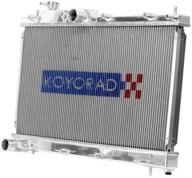 🏎️ ultimate performance upgrade: koyorad vh091662 aluminum racing radiator for subaru logo