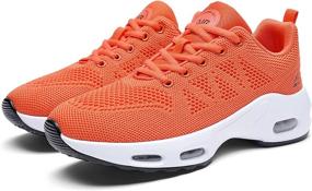 img 1 attached to SURRAY Running Sneakers Athletic Breathable Women's Shoes via Athletic