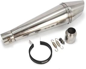 img 4 attached to Universal GP Stainelss 38 51Mm Exhaust Motorcycle