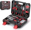 complete home repair tool set - eastvolt 128-piece tool set with storage toolbox logo