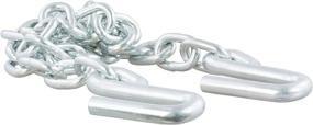 img 4 attached to CURT 80301: 48-Inch Trailer Safety Chain - Heavy-Duty S-Hooks for 7,000 lbs Break Strength