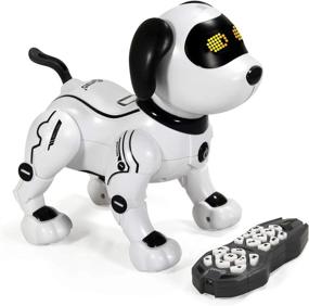 img 3 attached to Interactive And Fun Contixo R3 Robot Dog Toy- Perfect For Kids To Play And Interact With!