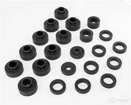 prothane 1 103 bl black mount bushing logo