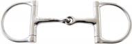 stainless steel jointed dee ring snaffle bit by korsteel - optimal for enhanced horse riding experience logo