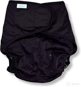 img 1 attached to InControl Adult Diaper Wrap Black