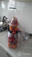 img 1 attached to Auger juicer Kitfort KT-1102-2, burgundy review by Franciszka Ludwin ᠌