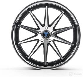 img 1 attached to Rohana Wheels Machined Finish 5X114 3Mm Tires & Wheels best in Wheels