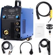 🔥 high performance 180amp mig welder with dual voltage capability: 110v & 220v – versatile 3-in-1 mig, arc, lift tig welding machine, gas/gasless inverter, multi-process technology logo