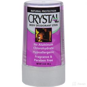 img 1 attached to Crystal Deodorant Travel Stick Unscented Personal Care : Deodorants & Antiperspirants