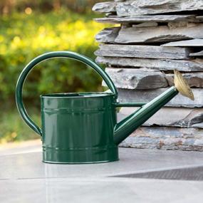 img 2 attached to 1.3 Gallon Metal Watering Can With Removable Spout - Decorative Farmhouse Plant Watering Can For Indoor And Outdoor - Perfect Christmas Gift & Decoration
