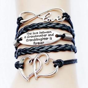 img 2 attached to Forever Connected: Nana And Granddaughter Matching Bracelet Set - Perfect Gift For Birthdays, Christmas And Back-To-School