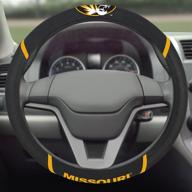 🏎️ ncaa unisex-adult steering wheel cover with embroidered design by fanmats logo