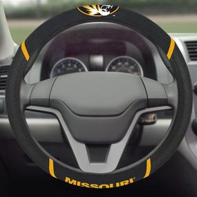 img 4 attached to 🏎️ NCAA Unisex-Adult Steering Wheel Cover with Embroidered Design by FANMATS