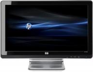 🖥️ hp 2010i 20 inch diagonal monitor with tilt adjustment, wide-screen, built-in speakers, anti-glare screen, hd 1600x900p resolution, wc030aa#aba logo