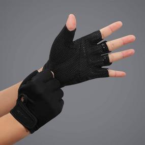 img 3 attached to Protect Your Palms During Intense Workouts: ZEROFIRE Weight Lifting Gloves For Men And Women