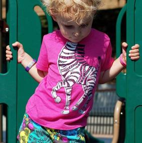 img 2 attached to Peek-A-Zoo Transformable Super Soft Tee: Land Animal & Character Designs for Baby, Infant + Toddler (0/6M-6T)