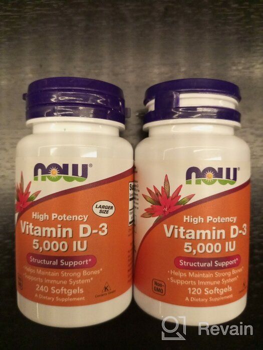 img 1 attached to 💊 Premium Vitamin D-3 Capsules: 1000 IU, 180 Pieces - Boost Your Immunity and Overall Health! review by Gabriela Michalska ᠌