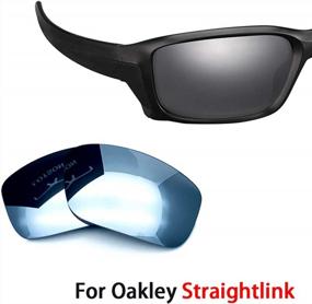 img 2 attached to Polarized Replacement Lenses For Oakley Straightlink Sunglasses - Protect Your Eyes From 100% UVAB Rays With LOTSON