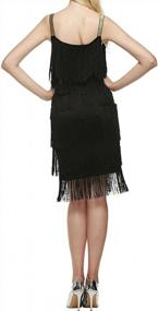 img 2 attached to 1920S Flapper Dresses For Women With Beads, Fringe, Lace, And Tassels, Complete With Accessories