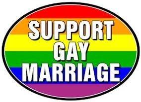 img 1 attached to Gay Rainbow Sisters Support Marriage