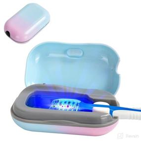 img 4 attached to 🦷 TAISHAN Rechargeable Toothbrush Sanitizer Case - Oral Care for Toothbrushes & Accessories