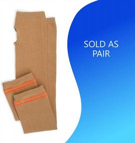 img 3 attached to Keep Sensitive Skin Safe With NYOrtho Geri-Sleeves Arm Skin Protectors – Washable Pair For Ultimate Protection Against Tears And Abrasions