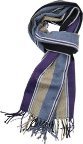 img 3 attached to 🧣 Achillea Classic Cashmere Tartan Checked Scarves & Wraps for Women - Quality Accessories