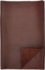 img 3 attached to REED Leather HIDES - Cow Skins (12 X 24 Inches 2 Square Foot, Brown)