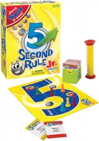 img 2 attached to 5 Second Rule Jr. Board Game - Just Spit It Out! Competitive Family-Friendly Activity For Ages 6+ - 3 Or More Players