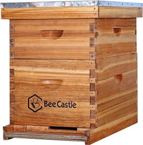 img 4 attached to Complete 8 Frame Beehive Kit With Fully-Coated Beeswax Frames And Foundation Sheet (2-Layer) For Optimal Beekeeping Performance