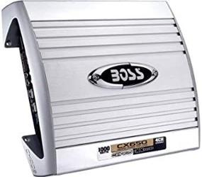 img 3 attached to 🔊 BOSS Audio CX650 Chaos Exxtreme Power Amplifier: 1000W, 4-Channel Mosfet Sound System