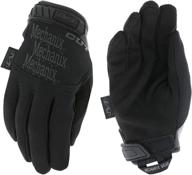 mechanix womens pursuit black gloves logo