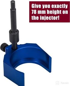 img 2 attached to Camoo Injector Height Adjustment Gauge Tool CAT Engine Tool 9U-7227: Perfect Fit for CAT 3406E, C-15 and C-16 (Blue) - Enhance Precision and Efficiency!