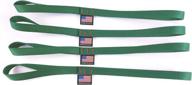 🌲 soft hook tie down extenders - forest green (set of 4) by chase harper usa - 5/8-inch логотип