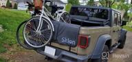 img 1 attached to Safely Transport Up To 5 Mountain Bikes With Sklon Tailgate Bike Pad And Anti-Theft Locking System For Full And Mid-Size Pickup Trucks - Black Honeycomb (Small-Mid-Size Pickup Models) review by Daniel Icyblue