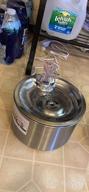 img 1 attached to 2L/67OZ Stainless Steel Automatic Pet Water Fountain - Quiet Drinking Fountain For Cats & Dogs Of All Sizes! review by Jason Robinson